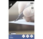 Bloc-notes A4, ligné, 100 feuilles