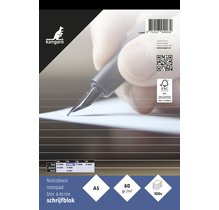 Bloc-notes A5, uni, 100 feuilles