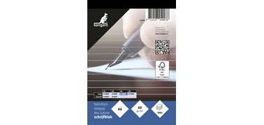 Bloc-notes A6, ligné, 100 feuilles