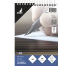 Bloc-notes à spirale, A5, ligné, 100 feuilles