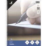 Cahier à spirale, A4, ligné, 200 pages