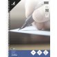 Cahier à spirale, A4, ligné, 200 pages