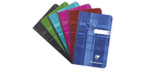 Carnet brochure, 90 x 140 mm, quadrillé 5x5