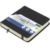 Carnet de croquis, 160 pages, 120x120 mm, noir