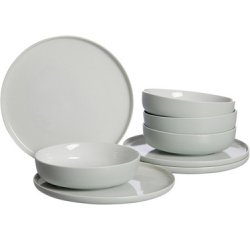 Service de table JASPER, 8 pièces,menthe