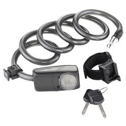 Antivol spirale avec alarme, longueur: 1.200 mm