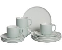 Service à café JASPER, 12 pièces, menthe