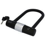 Antivol en U avec support, longueur: 190 mm