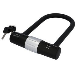 Antivol en U avec support, longueur: 190 mm