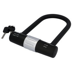 Antivol en U avec support, longueur: 190 mm