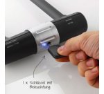 Antivol en U avec support, longueur: 190 mm