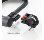 Antivol en U avec support, longueur: 190 mm