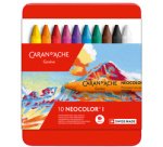 Pastel à la cire NEOCOLOR I, étui métal de 15