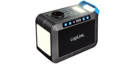 Station de charge mobile, 200 watts, noir