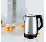 Bouilloire electrique inox 1,7l 2000w sansfil anti       calcaire