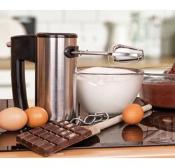 Batteur Inox 400, 400 watts, acier inoxydable