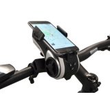 Support de smartphone multimédia pour vélo, noir