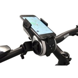 Support de smartphone multimédia pour vélo, noir