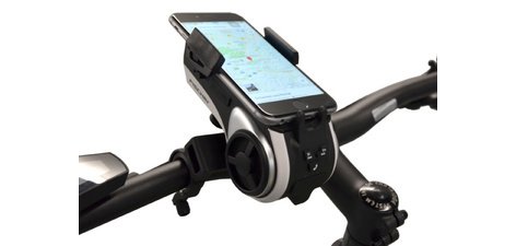 Support de smartphone multimédia pour vélo, noir