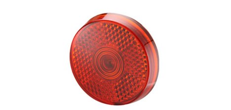 LED flashing safety light for bicycle