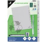 Intercalaire carton ECO, chiffres 1-12, 12 pièces