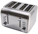 Grille-pain 4 tranches Premium Inox