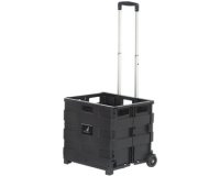 Chariot de transport pliant avec boîte pliante