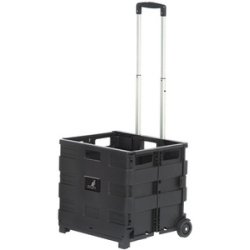 Chariot de transport pliant avec boîte pliante
