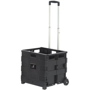 Chariot de transport pliant avec boîte pliante