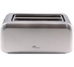 Grille-pain 4 tranches Dual Inox