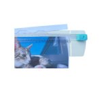 Rogneuse RS 4525, A4, blanc/turquoise