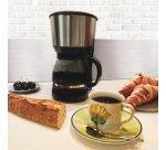 Cafetiere inox 10 tasses \"little cafe\"