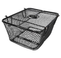 Panier pour vélo PLUS Safe, noir