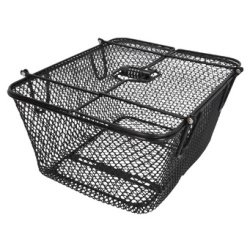 Panier pour vélo PLUS Safe, noir