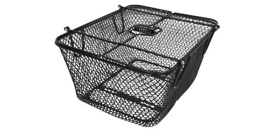 Panier pour porte-bagages de vélo PLUS Safe, noir