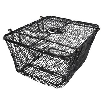 Panier pour vélo PLUS Safe, noir