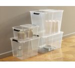 Plast team opbergdoos HOME BOX FLEX, 50 liter