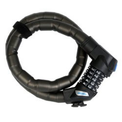 Chaîne antivol pour vélo, longueur: 900 mm, noir
