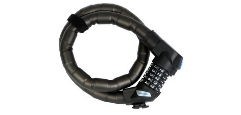 Chaîne antivol pour vélo, longueur: 900 mm, noir