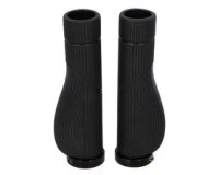Poignée de guidon pour vélo 'Grip Ergo Flex', noir