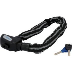 Chaîne antivol pour vélo Reflex, longueur: 800 mm
