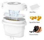 Carafe filtrante Claire + 6 cartouches