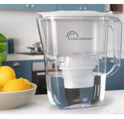 Carafe filtrante Claire + 6 cartouches