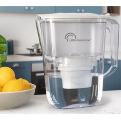 Carafe filtrante Claire + 6 cartouches
