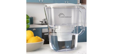 Carafe filtrante Claire + 6 cartouches