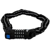Chaîne antivol pour vélo Reflex Code, (L)800 mm