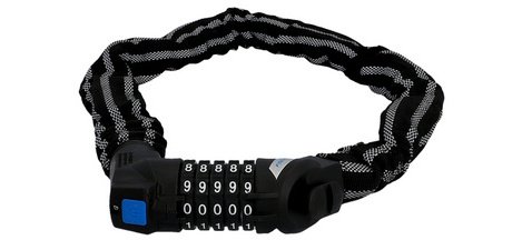 Anti-theft chain for bike Reflex Code, (L)800 mm