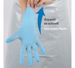 Gants en nitrile Rapid-On, non poudré - Boîte de 100