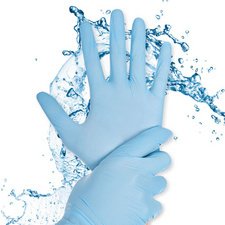 Gant en nitrile Rapid-On, S, non poudré, bleu