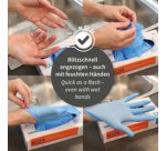 Gants en nitrile Rapid-On, non poudré - Boîte de 100